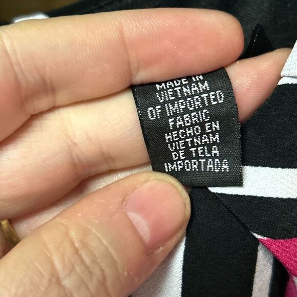 R&M Richards Dress and Jacket Set - Black and White Print - Size 10 - Picture 6 of 12